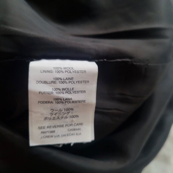 J. Crew ๐ Tweed And Houndstooth Brown Wool Mini Skirt - Picture 11 of 12